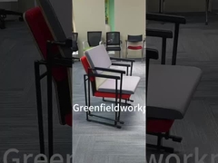 Cadeiras de reunião empilháveis