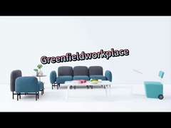 Mobiliário de escritório compartilhado clássico moderno.sofá colaborativo